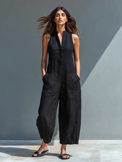 Celia | Enterizo minimalista de corte fluido.