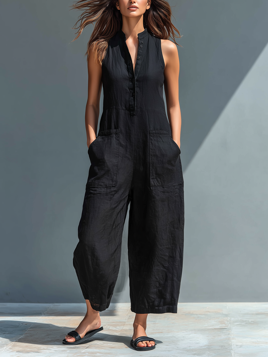 Celia | Enterizo minimalista de corte fluido.